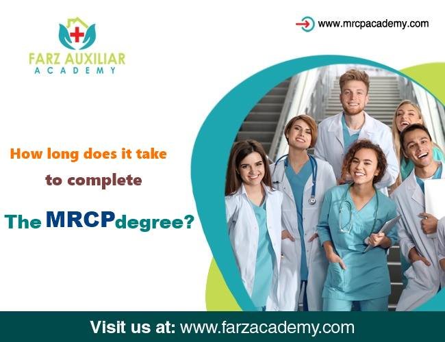 How long does it take to complete the MRCP degree